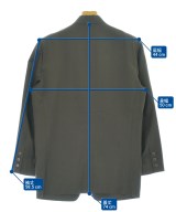 ISSEY MIYAKE（イッセイミヤケ）ノーカラージャケット 茶 サイズ:M レディース/2200732391041
