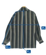 ISSEY MIYAKE（イッセイミヤケ）カジュアルシャツ グレー サイズ:M レディース/2200732391096