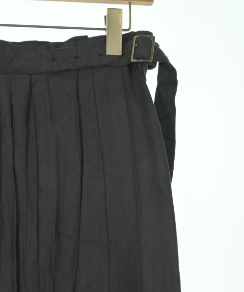 ISSEY MIYAKE（イッセイミヤケ）ひざ丈スカート 黒 サイズ:2(M位) レディース/2200733719196
