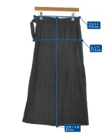 ISSEY MIYAKE（イッセイミヤケ）ひざ丈スカート 黒 サイズ:2(M位) レディース/2200733719196