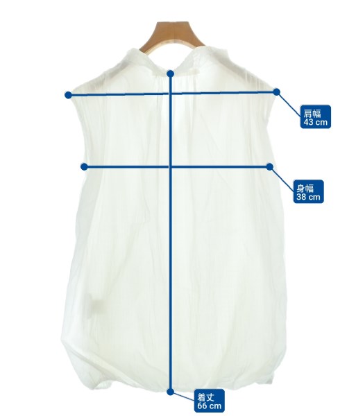 ISSEY MIYAKE（イッセイミヤケ）ブラウス 白 サイズ:2(M位) レディース/2200734635068