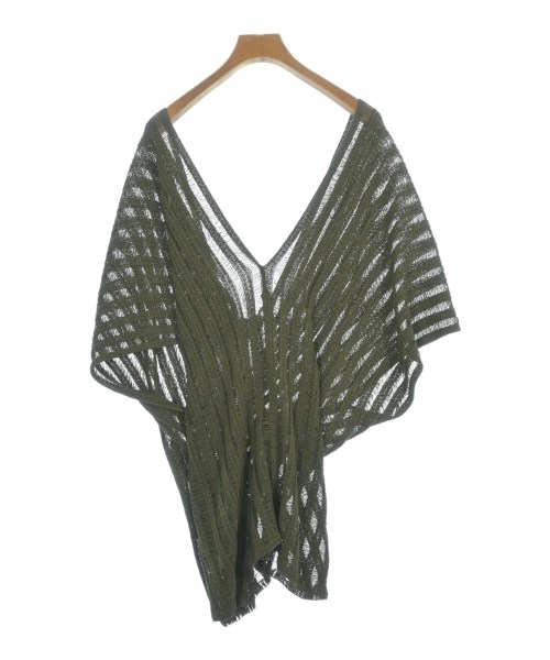 ISSEY MIYAKE（イッセイミヤケ）ニット・セーター カーキ サイズ:-(S位) レディース/2200734660039