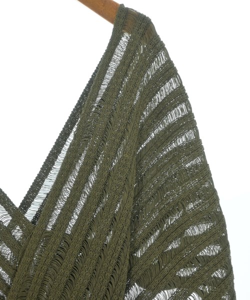 ISSEY MIYAKE（イッセイミヤケ）ニット・セーター カーキ サイズ:-(S位) レディース/2200734660039