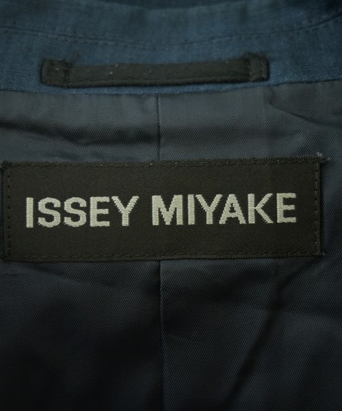 ISSEY MIYAKE（イッセイミヤケ）カジュアルジャケット 青 サイズ:1(S位) メンズ/2200735008038