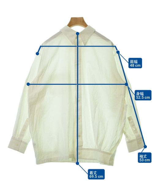 ISSEY MIYAKE（イッセイミヤケ）カジュアルシャツ 白 サイズ:2(M位) レディース/2200735141025