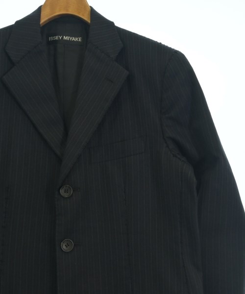 ISSEY MIYAKE（イッセイミヤケ）カジュアルジャケット 紺 サイズ:1(S位) メンズ/2200721610016