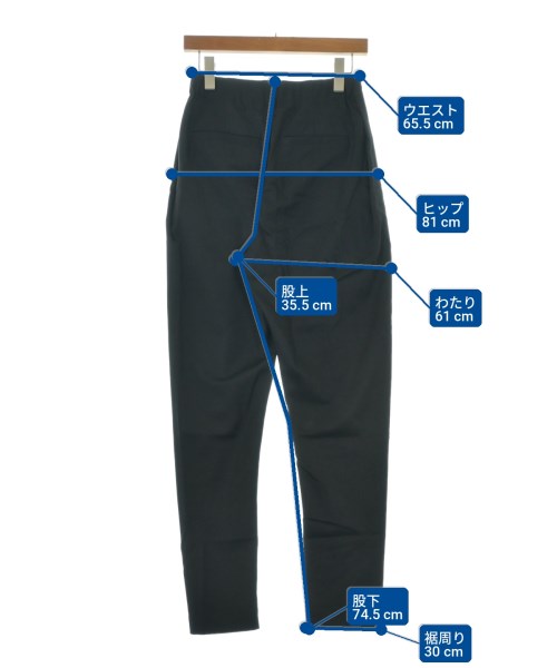 ISSEY MIYAKE（イッセイミヤケ）スラックス 黒 サイズ:1(S位) レディース/2200723154136