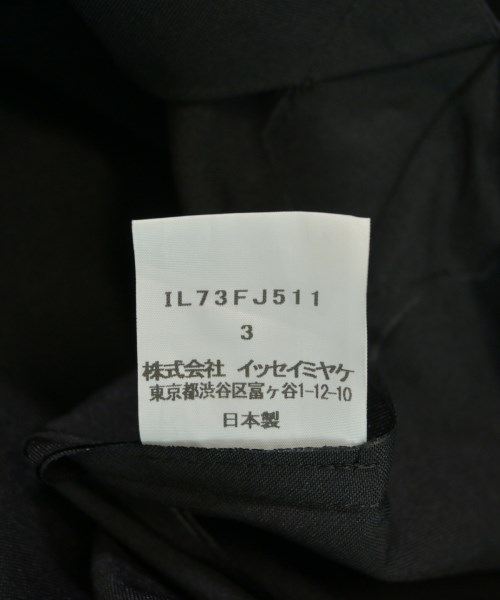 ISSEY MIYAKE（イッセイミヤケ）ブラウス 黒 サイズ:3(L位) レディース/2200723903062