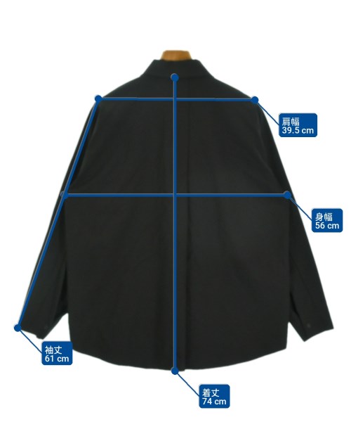 ISSEY MIYAKE（イッセイミヤケ）カジュアルシャツ 黒 サイズ:2(M位) レディース/2200724037070