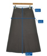 ISSEY MIYAKE（イッセイミヤケ）ロング・マキシ丈スカート グレー サイズ:1(S位) レディース/2200725320096