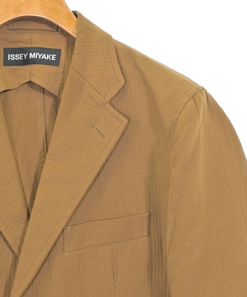 ISSEY MIYAKE（イッセイミヤケ）テーラードジャケット 茶 サイズ:2(M位) メンズ/2200720672107
