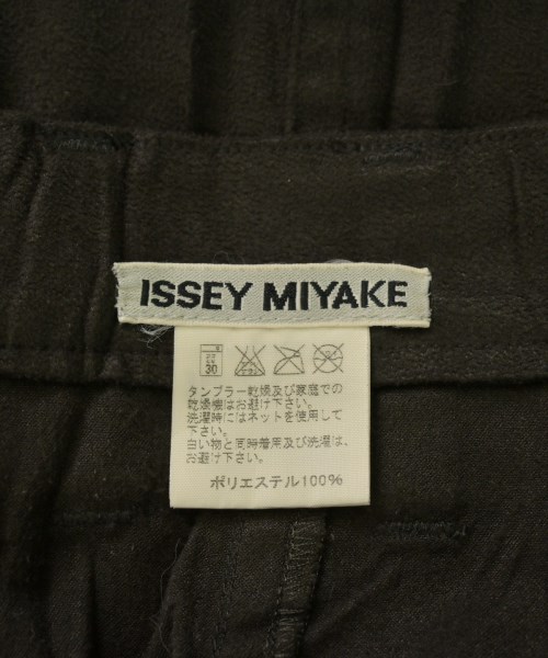 ISSEY MIYAKE（イッセイミヤケ）ひざ丈スカート 茶 サイズ:3(L位) レディース/2200726685088