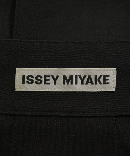 ISSEY MIYAKE（イッセイミヤケ）シャツワンピース 黒 サイズ:2(M位) レディース/2200727066053