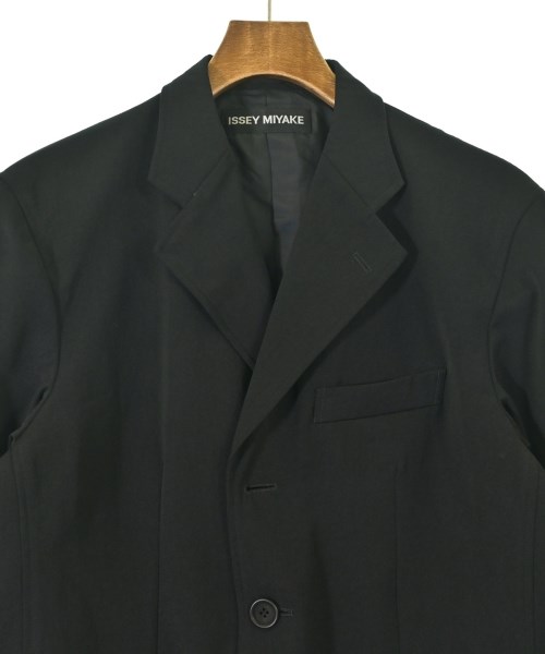 ISSEY MIYAKE（イッセイミヤケ）カジュアルジャケット 黒 サイズ:2(M位) メンズ/2200728369061