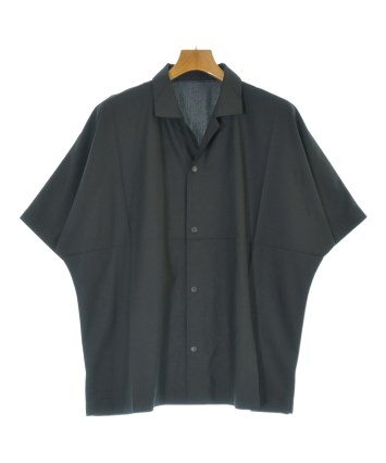 COMMON EDUCATION カジュアルシャツ M 黒 【古着】【中古】【送料無料】 IM MEN（アイムメン）カジュアルシャツ 黒 サイズ:3(L位) メンズ