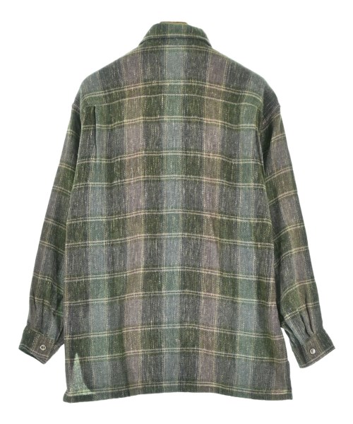 ISSEY MIYAKE（イッセイミヤケ）カジュアルシャツ 緑 サイズ:M メンズ/2200683911190