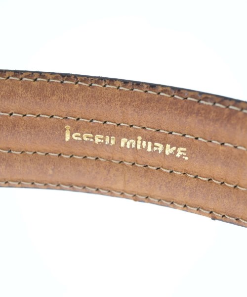 ISSEY MIYAKE（イッセイミヤケ）ベルト 黒 サイズ:- メンズ/2200683911299
