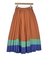 ISSEY MIYAKE（イッセイミヤケ）ロング・マキシ丈スカート オレンジ サイズ:2(M位) レディース/2200679888055