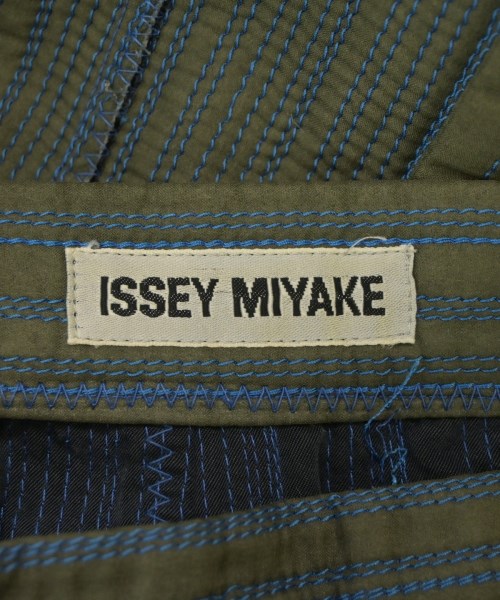 ISSEY MIYAKE（イッセイミヤケ）ロング・マキシ丈スカート カーキ サイズ:M レディース/2200680995025