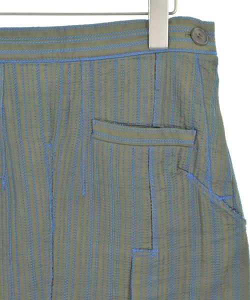 ISSEY MIYAKE（イッセイミヤケ）ロング・マキシ丈スカート カーキ サイズ:M レディース/2200680995025