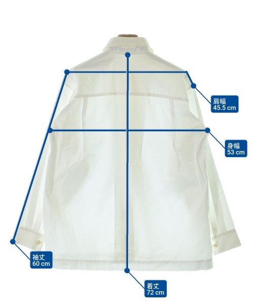 ISSEY MIYAKE（イッセイミヤケ）カジュアルシャツ 白 サイズ:F レディース/2200680995087