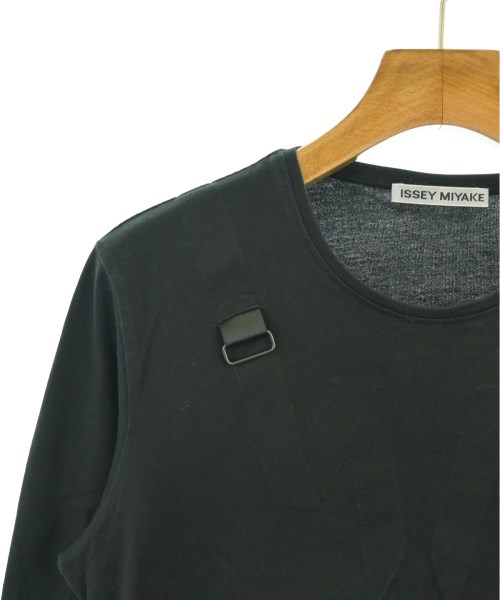 ISSEY MIYAKE（イッセイミヤケ）Tシャツ・カットソー 黒 サイズ:3(L位) レディース/2200681161160
