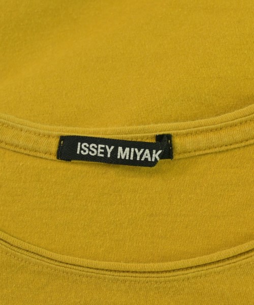 ISSEY MIYAKE（イッセイミヤケ）Tシャツ・カットソー 黄 サイズ:4(XL位) メンズ/2200681203013