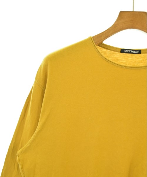 ISSEY MIYAKE（イッセイミヤケ）Tシャツ・カットソー 黄 サイズ:4(XL位) メンズ/2200681203013
