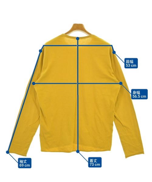 ISSEY MIYAKE（イッセイミヤケ）Tシャツ・カットソー 黄 サイズ:4(XL位) メンズ/2200681203013
