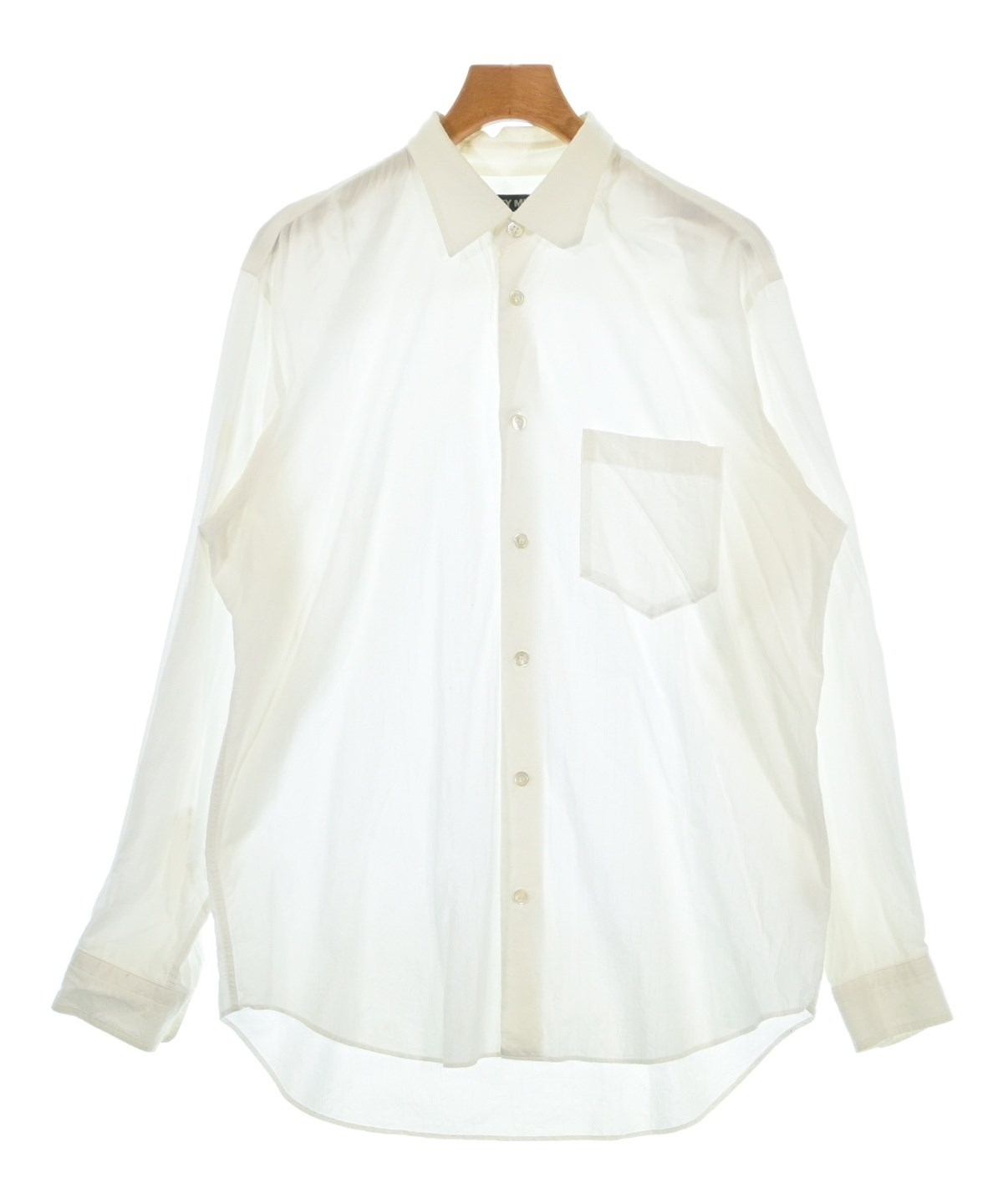 ISSEY MIYAKE（イッセイミヤケ）カジュアルシャツ 白 サイズ:2(M位 