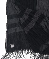 ISSEY MIYAKE（イッセイミヤケ）ストール 黒 サイズ:- メンズ/2200681751187