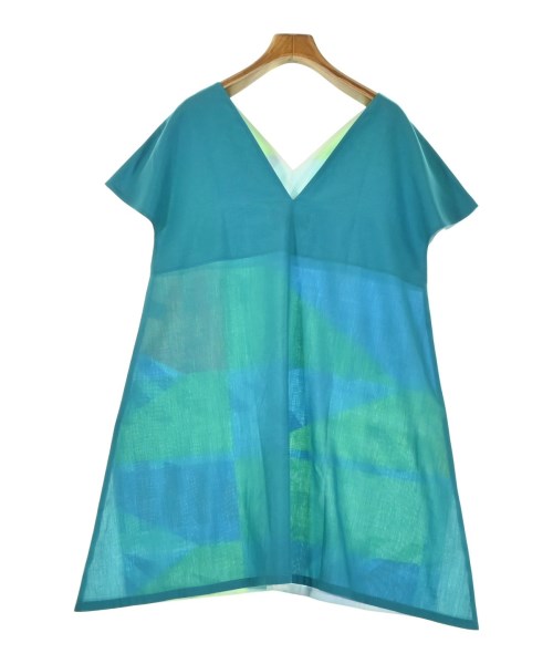 ISSEY MIYAKE（イッセイミヤケ）ワンピース 青 サイズ:2(M位) レディース/2200686436164