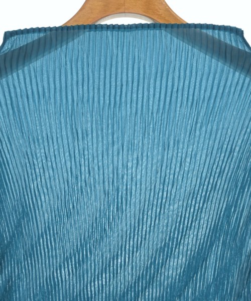 ISSEY MIYAKE（イッセイミヤケ）ブラウス 青 サイズ:2(M位) レディース/2200679922070