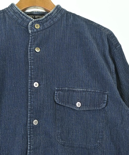ISSEY MIYAKE（イッセイミヤケ）カジュアルシャツ 青 サイズ:-(XL位) メンズ/2200679922124