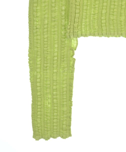 ISSEY MIYAKE（イッセイミヤケ）ブラウス 緑 サイズ:2(M位) レディース/2200689303128