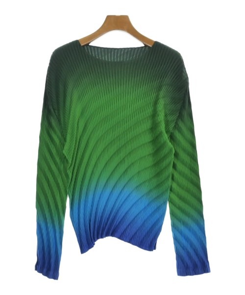 ISSEY MIYAKE(イッセイミヤケ)ブラウス 緑 サイズ:2(M位)/2200689303173