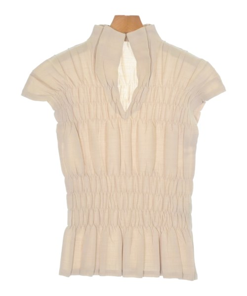 ISSEY MIYAKE(イッセイミヤケ)ブラウス ベージュ サイズ:2(M位)/2200684990583