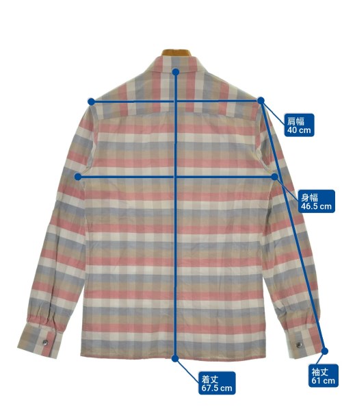 STEPHAN SCHNEIDER（ステファンシュナイダー）カジュアルシャツ グレー サイズ:3(XS位) メンズ/2200627521546