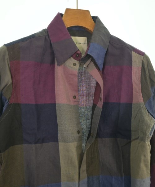 STEPHAN SCHNEIDER（ステファンシュナイダー）カジュアルシャツ 赤 サイズ:3(XS位) メンズ/2200627521713