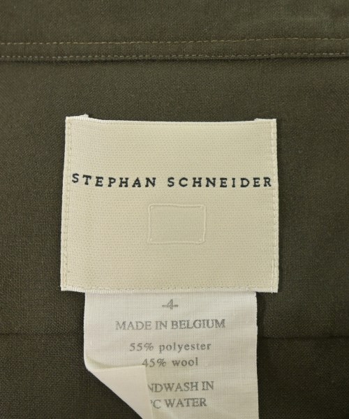 STEPHAN SCHNEIDER（ステファンシュナイダー）カジュアルシャツ カーキ サイズ:4(S位) メンズ/2200624534037