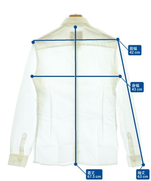 STEPHAN SCHNEIDER（ステファンシュナイダー）カジュアルシャツ 白 サイズ:3(XS位) メンズ/2200612077324