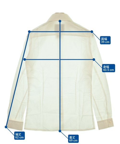 STEPHAN SCHNEIDER（ステファンシュナイダー）カジュアルシャツ 白 サイズ:3(XS位) メンズ/2200612077331