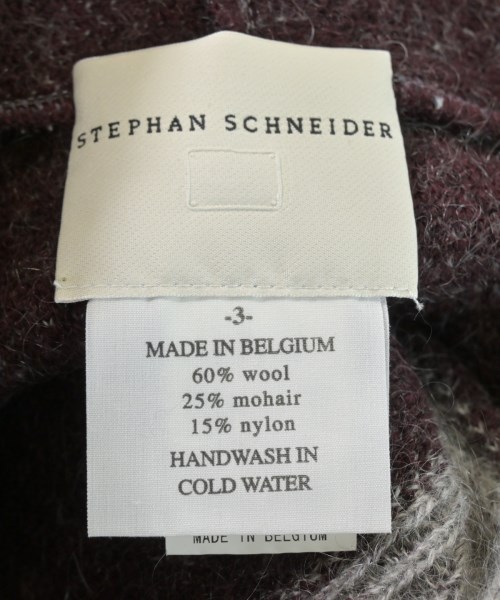 STEPHAN SCHNEIDER（ステファンシュナイダー）ニット・セーター 赤 サイズ:3(XS位) メンズ/2200630699041