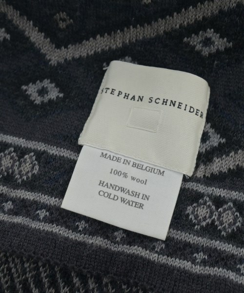 STEPHAN SCHNEIDER（ステファンシュナイダー）マフラー 紺 サイズ:- メンズ/2200630699072