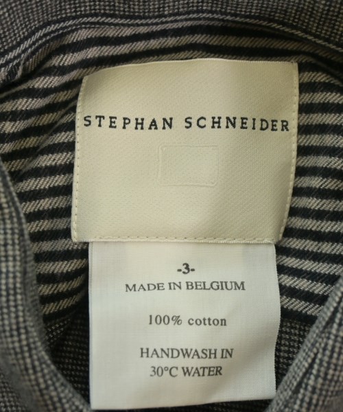STEPHAN SCHNEIDER（ステファンシュナイダー）カジュアルシャツ 黒 サイズ:3(XS位) メンズ/2200609980866