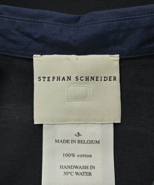 STEPHAN SCHNEIDER（ステファンシュナイダー）カジュアルシャツ 紺 サイズ:3(XS位) メンズ/2200672950094