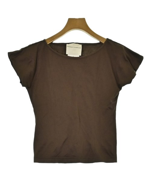 STEPHAN SCHNEIDER(ステファンシュナイダー)Tシャツ・カットソー 茶 サイズ:1(S位)/2200690079159