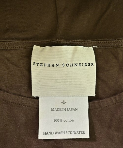 STEPHAN SCHNEIDER（ステファンシュナイダー）Tシャツ・カットソー 茶 サイズ:1(S位) レディース/2200690079159