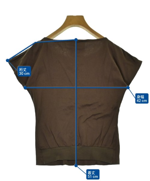 STEPHAN SCHNEIDER（ステファンシュナイダー）Tシャツ・カットソー 茶 サイズ:1(S位) レディース/2200690079159