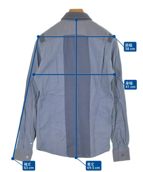 STEPHAN SCHNEIDER（ステファンシュナイダー）カジュアルシャツ 青 サイズ:4(S位) メンズ/2200651806053